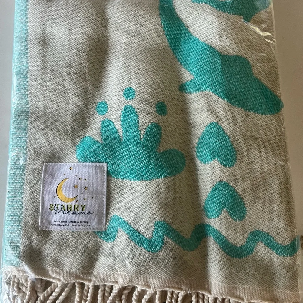 Teal Beach Towel/Throw